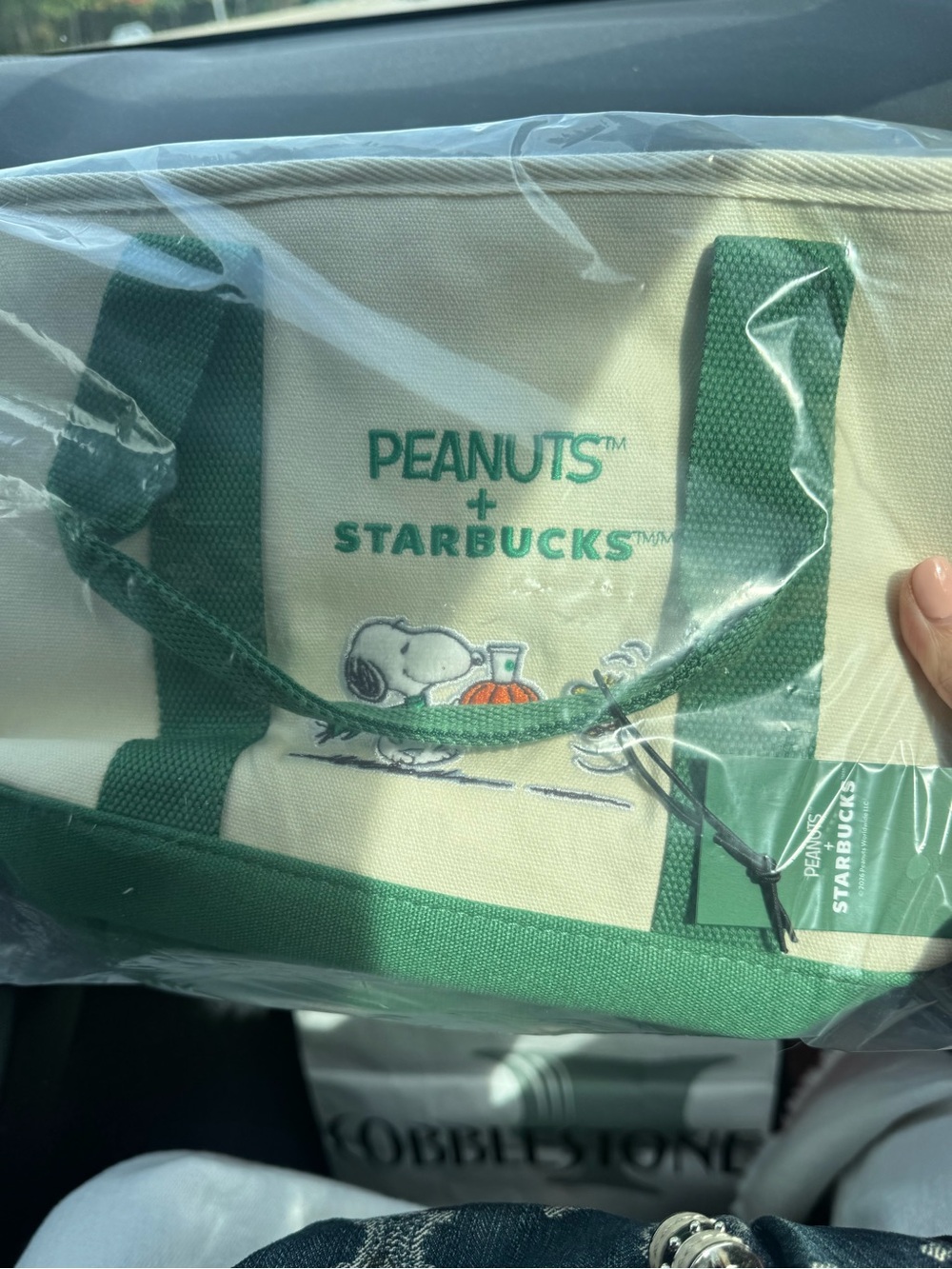 Starbucks x Peanuts Tote Bag